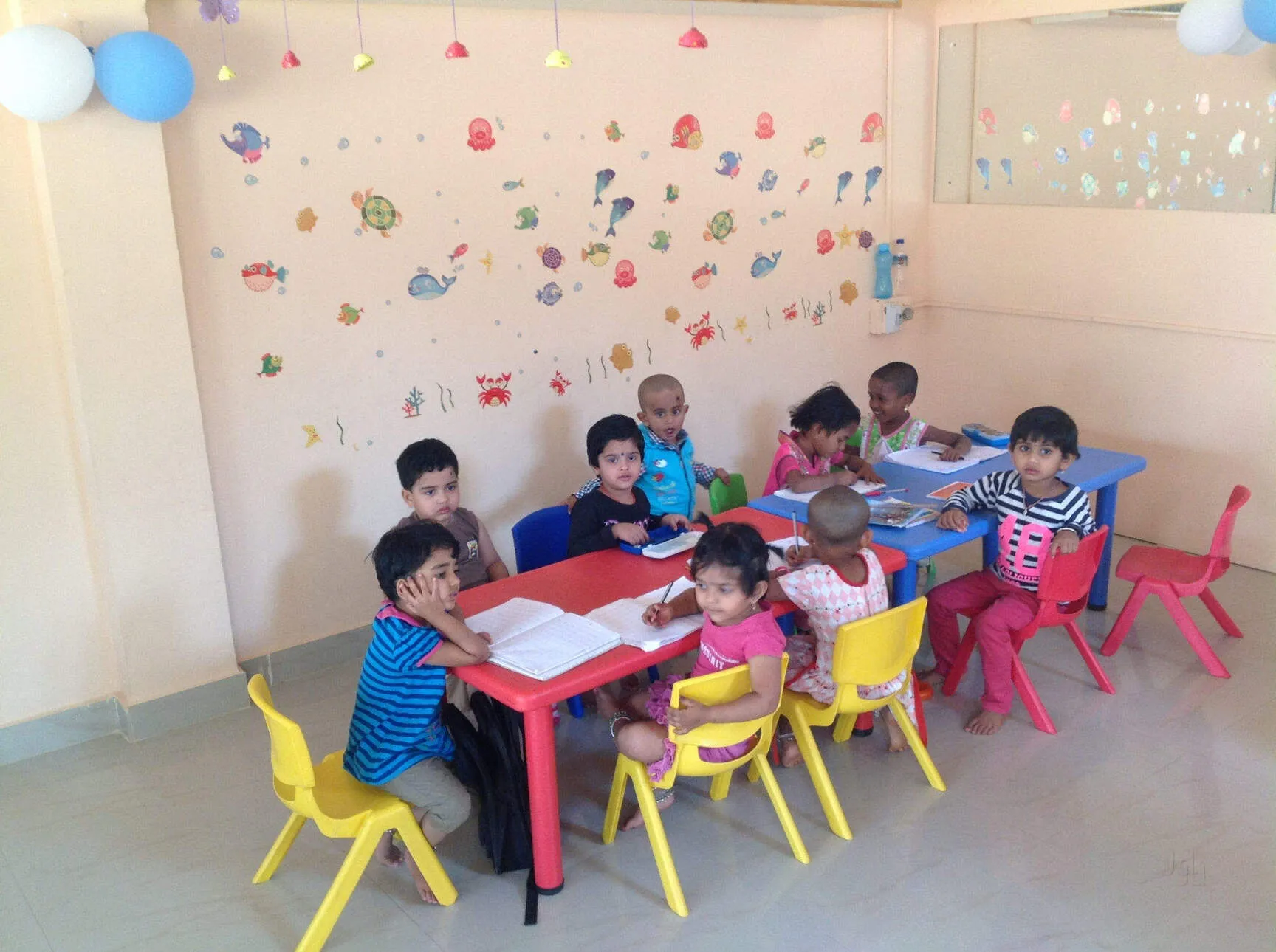 Kindergarten learning environment